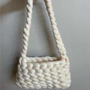 Knitted shoulder bag